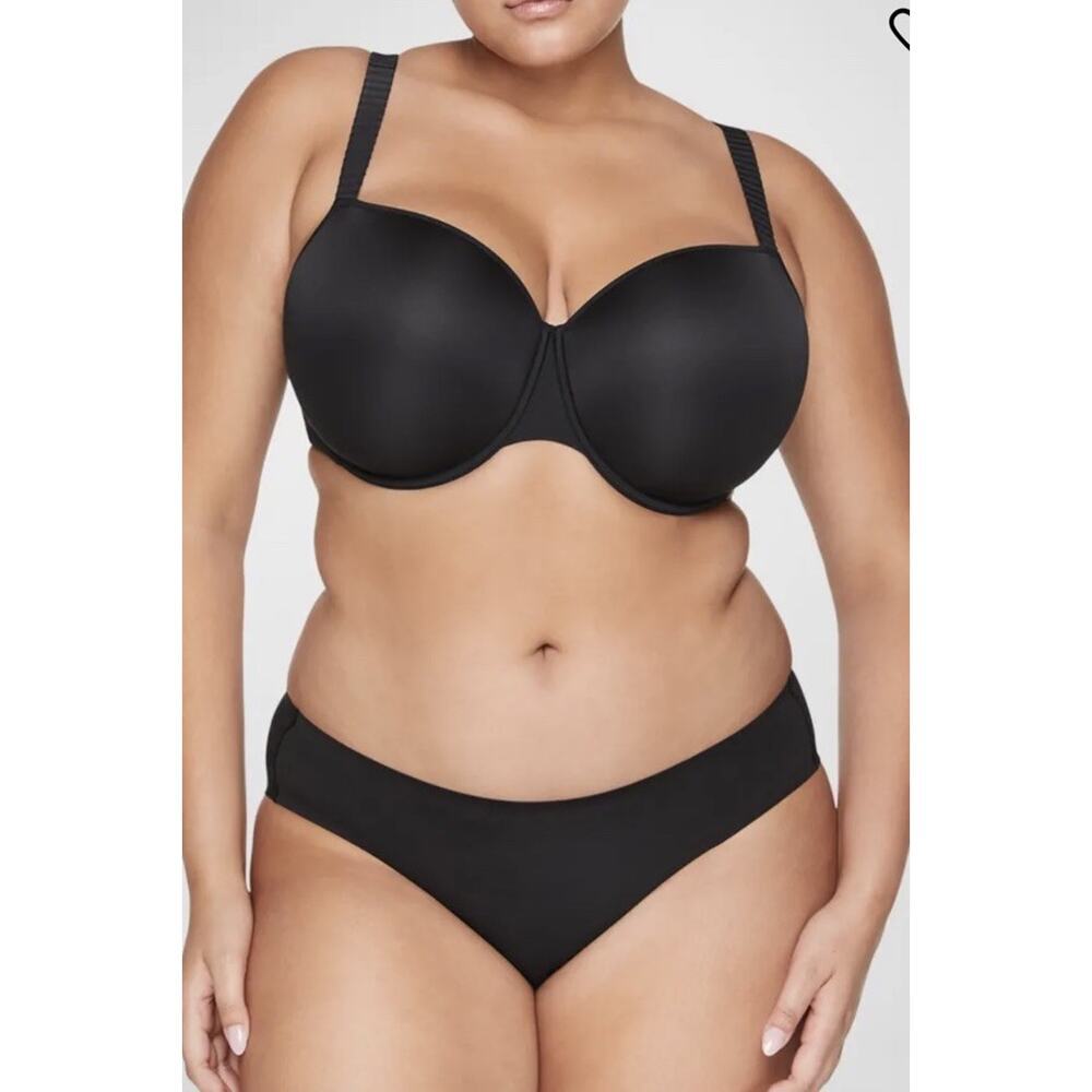 Thirdlove 24/7 Classic T-shirt Bra 46E Black